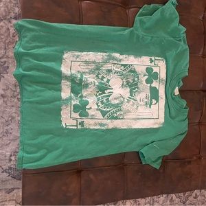 Green men’s T-shirt